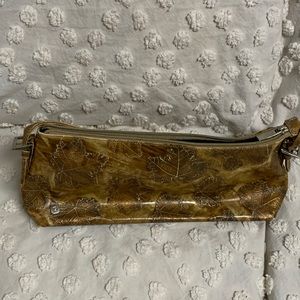 Vintage BESSO USA Embossed Leaf, Boho, Shabby Chic, Shoulder Handbag